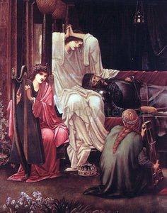  Sir Edward Burne-Jones The Last Sleep of Arthur in Avalon - Art Print