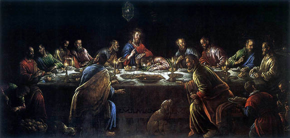  Leandro Bassano The Last Supper - Art Print