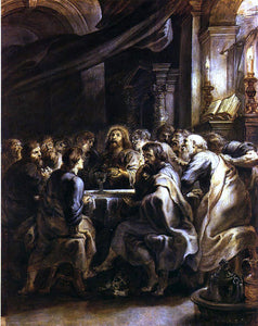  Peter Paul Rubens The Last Supper - Art Print