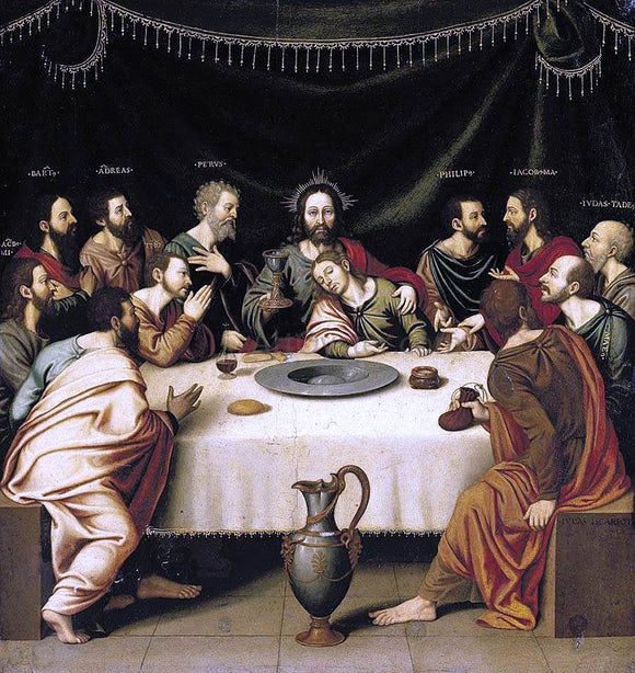  Nicolas Borras The Last Supper - Art Print