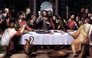  Juan de es De Juanes The Last Supper - Art Print