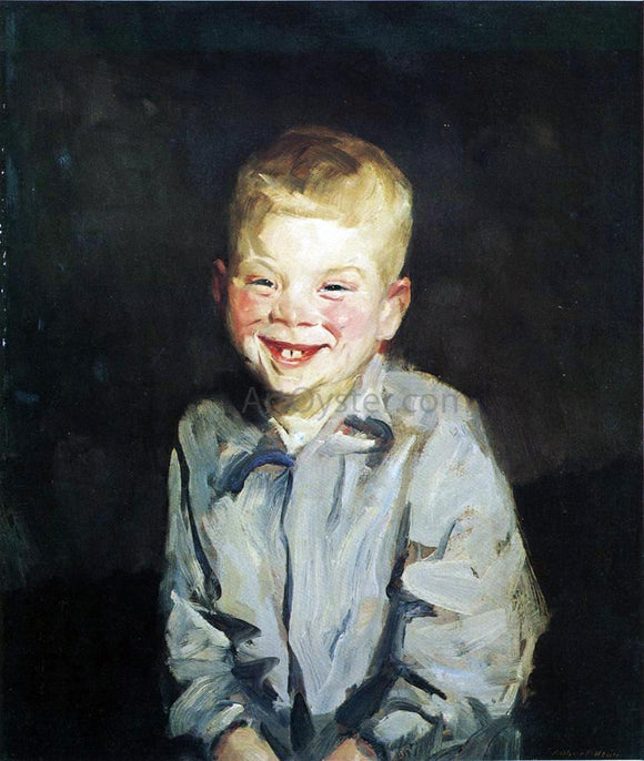  Robert Henri a Laughing Boy (Jobie) - Art Print