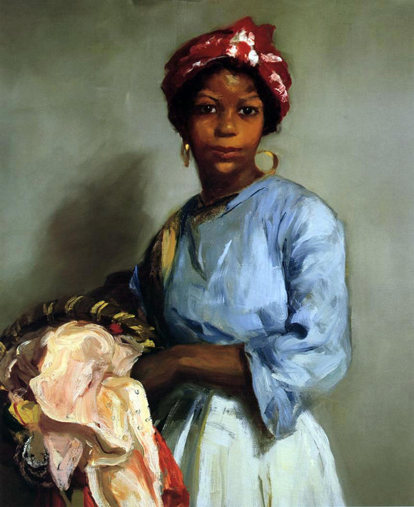  Robert Henri The Laundress - Art Print