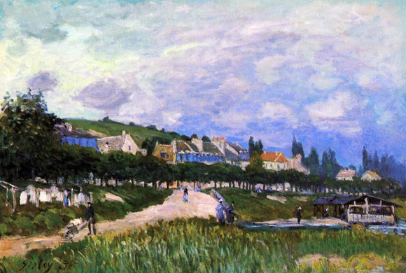  Alfred Sisley The Laundry - Art Print