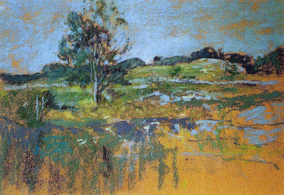  John Twachtman The Ledges - Art Print