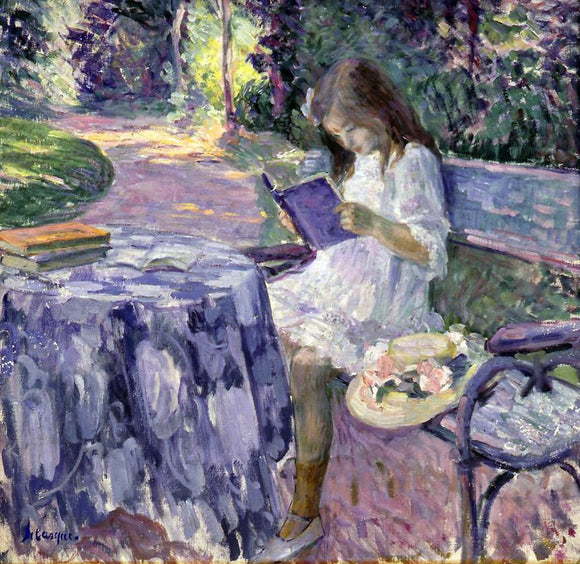  Henri Lebasque A Lesson - Art Print