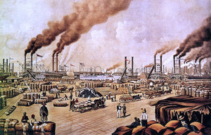  William Aiken Walker The Levee at New Orleans - Art Print