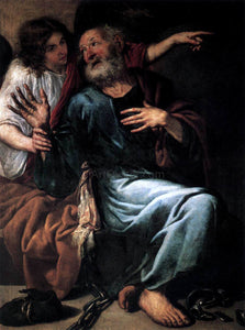  Antonio De Pereda The Liberation of St Peter by an Angel - Art Print
