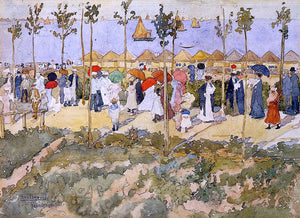  Maurice Prendergast The Lido, Venice - Art Print