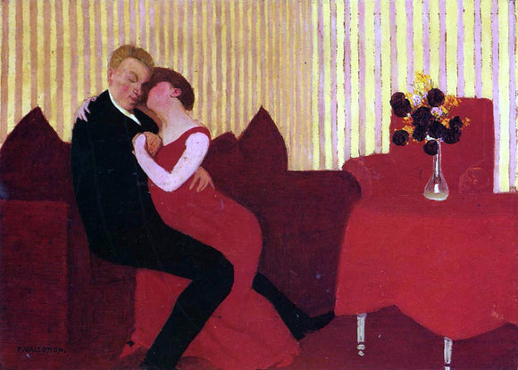  Felix Vallotton The Lie - Art Print