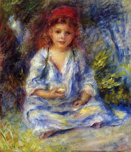  Pierre Auguste Renoir The Little Algerian Girl - Art Print