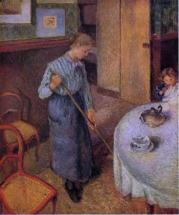  Camille Pissarro The Little Country Maid - Art Print