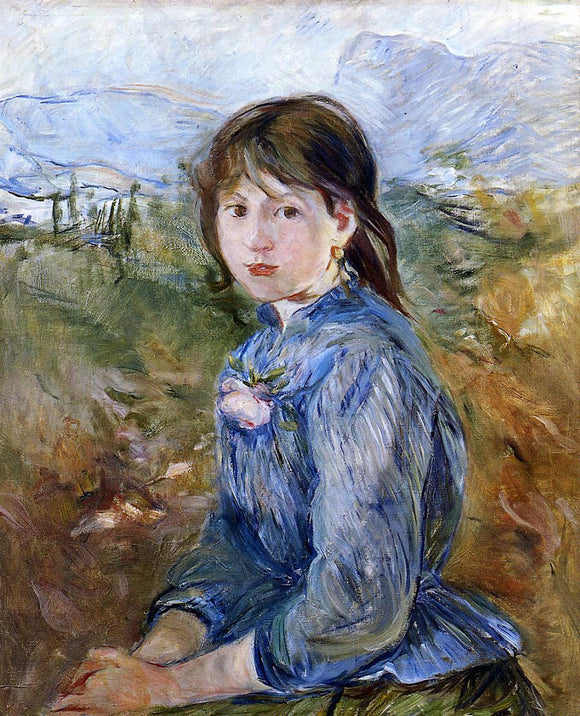  Berthe Morisot The Little Girl from Nice, Celestine - Art Print