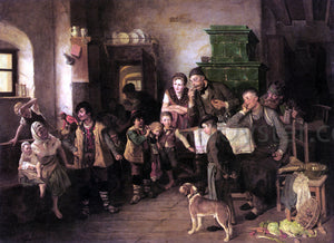  Leopold Pollak The Little Performer - Art Print