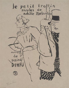  Henri De Toulouse-Lautrec The Little Trottin - Art Print