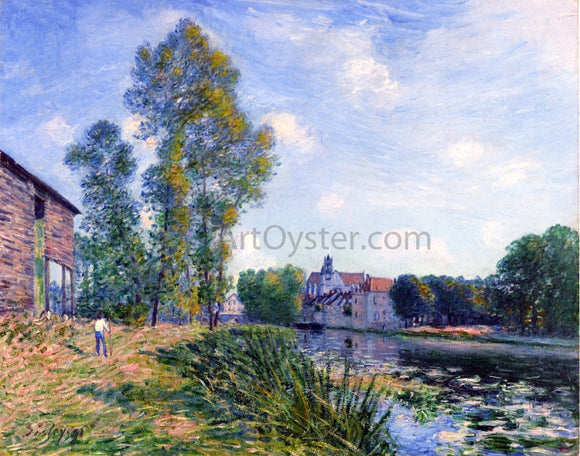  Alfred Sisley The Loing at Moret in Summer - Art Print