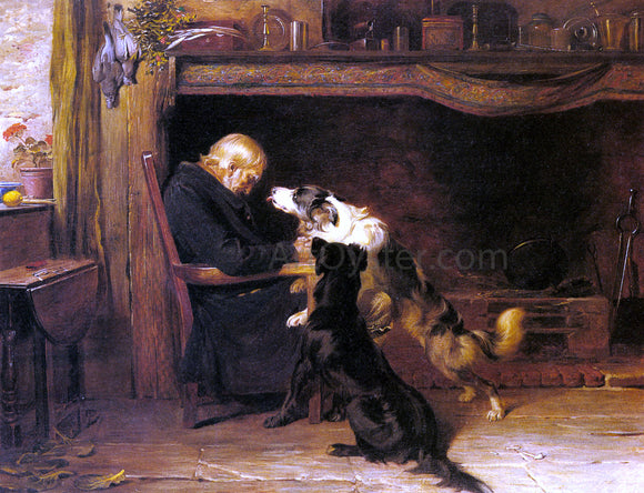  Briton Riviere The Long Sleep - Art Print