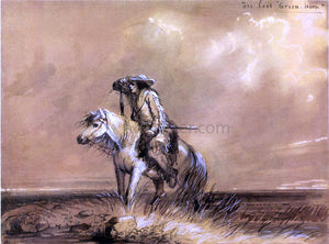  Alfred Jacob Miller The Lost "Green-Horn" - Art Print