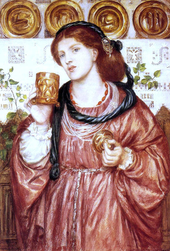  Dante Gabriel Rossetti The Loving Cup - Art Print