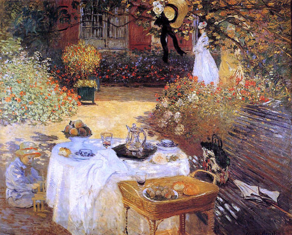  Claude Oscar Monet The Luncheon - Art Print