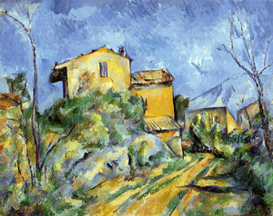  Paul Cezanne The Maison Maria - Art Print