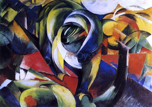  Franz Marc The Mandrill - Art Print