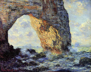  Claude Oscar Monet The Manneport, Etretat - Art Print