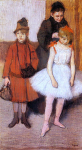  Edgar Degas The Mante Family - Art Print