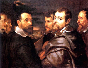  Peter Paul Rubens The Mantuan Circle Of Friends - Art Print