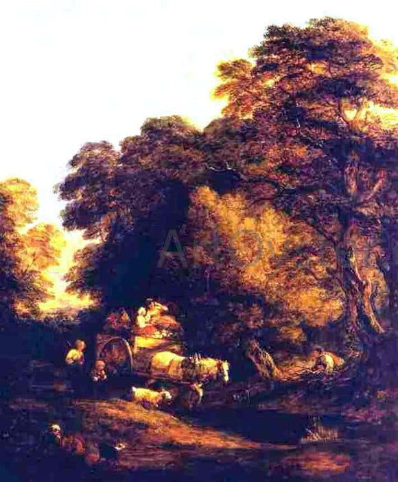  Thomas Gainsborough The Market Cart - Art Print