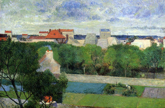 Paul Gauguin The Market Gardens of Vaugirard - Art Print