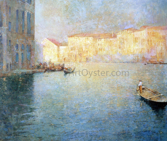  Emil Carlsen The Market, Venice - Art Print
