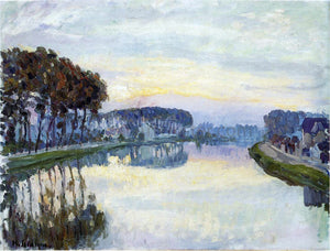  Henri Lebasque The Marne at Lagny - Art Print