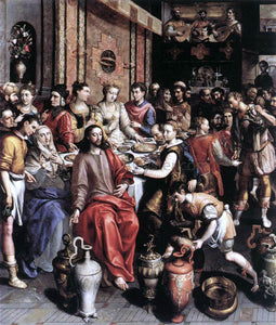  Marten De Vos The Marriage at Cana - Art Print