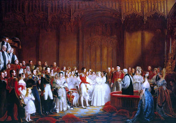  George Hayter The Marriage of Queen Victoria, 10 February 1840 - Art Print
