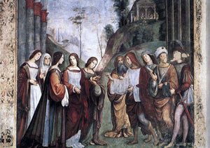  Francesco Francia The Marriage of St Cecily - Art Print
