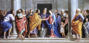  Philippe De Champaigne The Marriage of the Virgin - Art Print