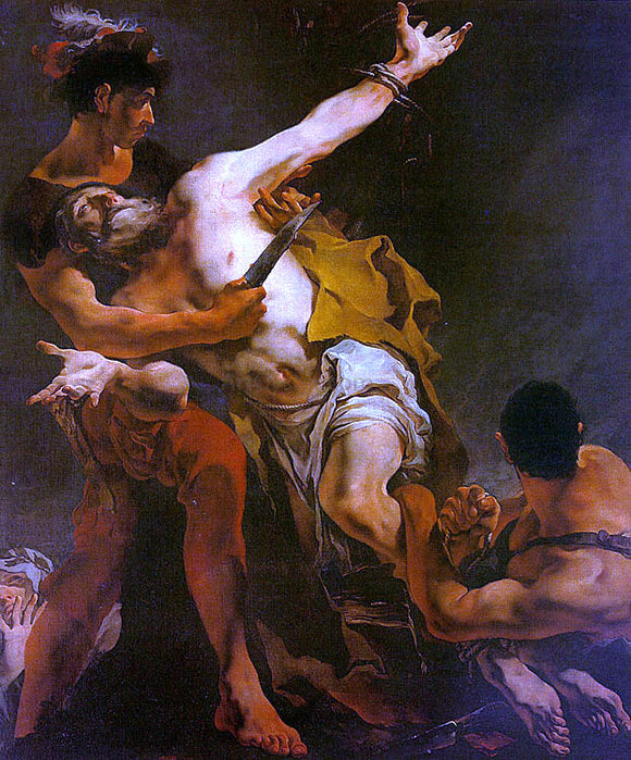  Giovanni Battista Tiepolo The Martyrdom of St. Bartholomew - Art Print