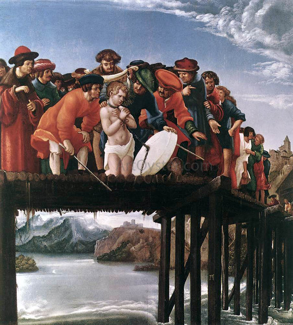  Denys Van Alsloot The Martyrdom of St Florian - Art Print