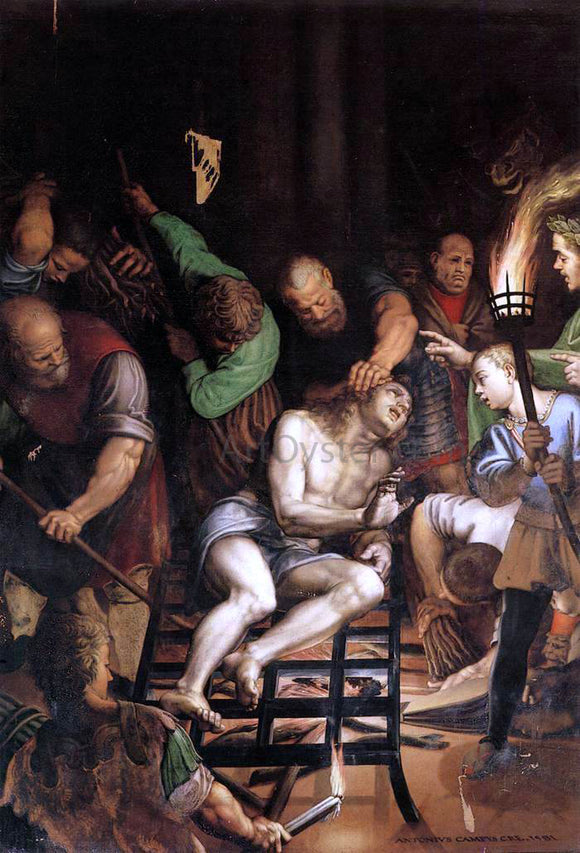  Antonio Campi The Martyrdom of St Lawrence - Art Print