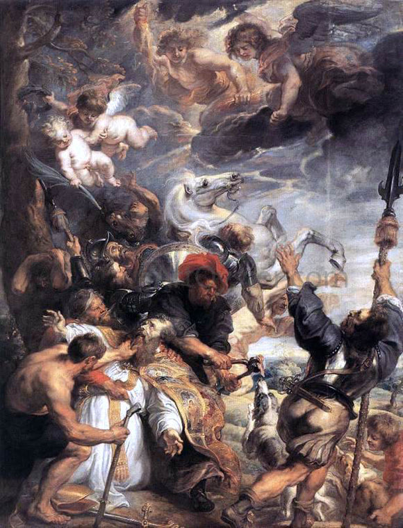  Peter Paul Rubens The Martyrdom of St Livinus - Art Print
