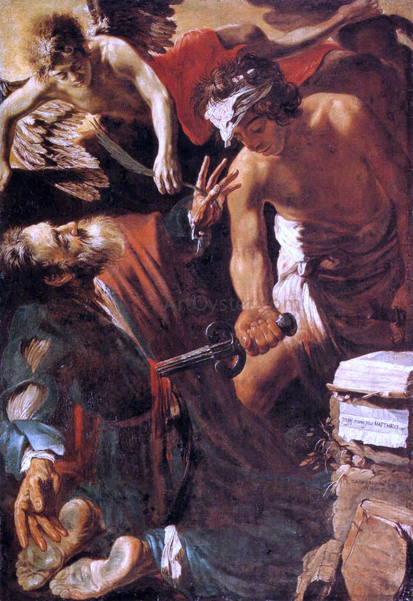  Claude Vignon The Martyrdom of St Matthew - Art Print