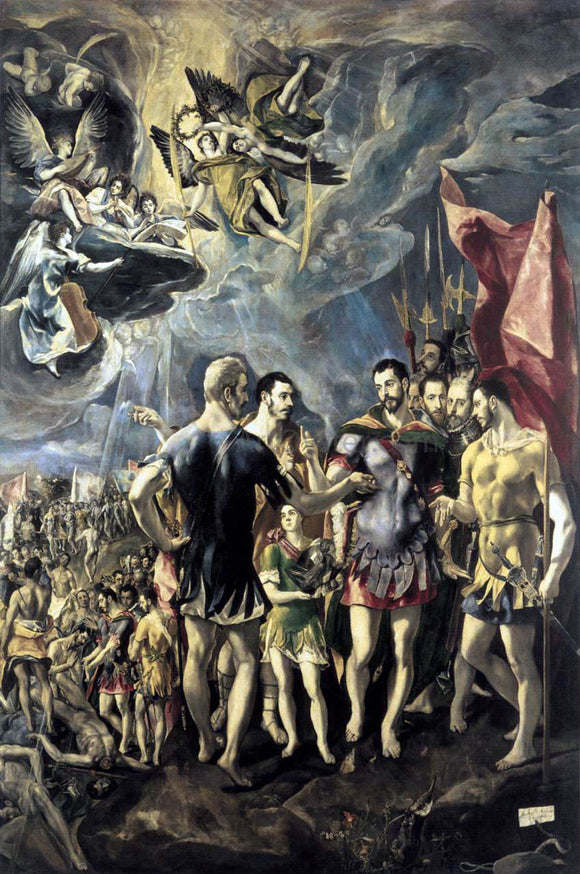  El Greco The Martyrdom of St Maurice - Art Print
