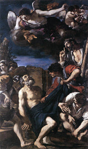  Guercino The Martyrdom of St Peter - Art Print