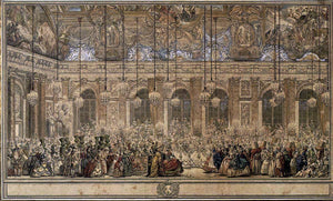  II Charles-Nicolas Cochin The Masked Ball Given by the King - Art Print