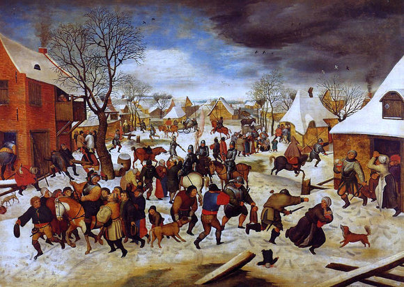 The Younger Pieter Bruegel The Massacre of the Innocents - Art Print