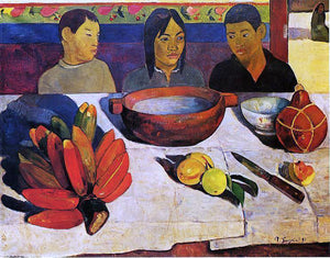  Paul Gauguin The Meal (also known as The Bananas) - Art Print