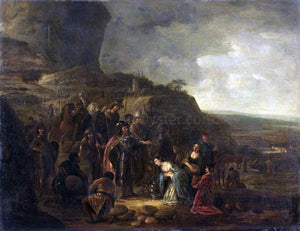  The Elder Jacob Willemsz De Wet The Meeting of David and Abigail - Art Print