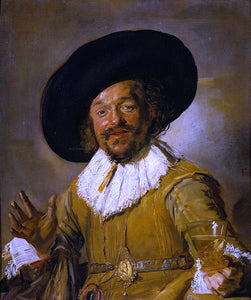  Frans Hals The Merry Drinker - Art Print