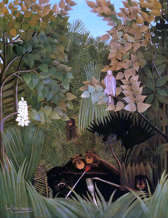  Henri Rousseau The Merry Jesters - Art Print